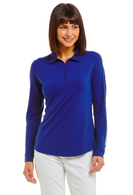 Ibkül - Long Sleeve Polo Neck - 86000 - LE CAPITAINE D'A BORD