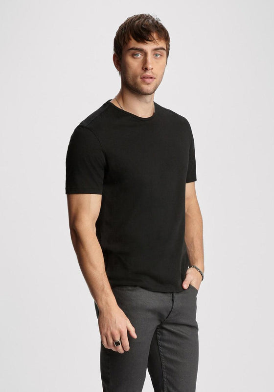 John Varvatos - Pima Cotton Slub Knit Tee - LE CAPITAINE D'A BORD