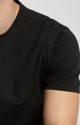 John Varvatos - Pima Cotton Slub Knit Tee - LE CAPITAINE D'A BORD