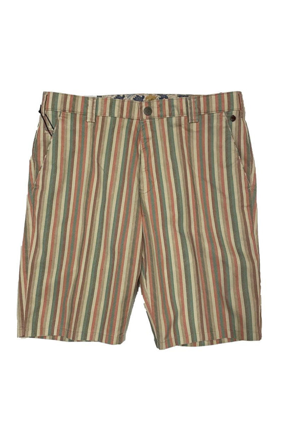 Meyer - Bermudas Palma de coton à rayures colorées - LE CAPITAINE D'A BORD