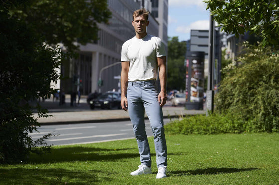 Meyer - Pantalon de coton extensible Chicago 5066 - LE CAPITAINE D'A BORD