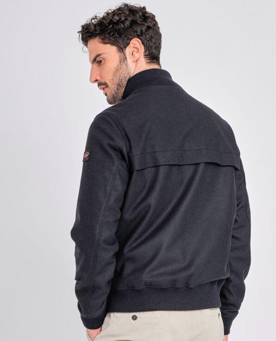 Paul & Shark - Blouson de laine hydrofuge Héritage - LE CAPITAINE D'A BORD