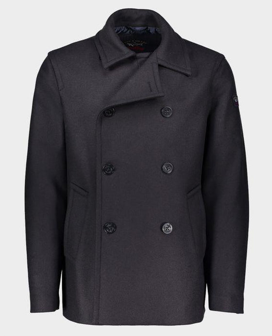 Paul & Shark - Caban de laine hydrofuge - LE CAPITAINE D'A BORD