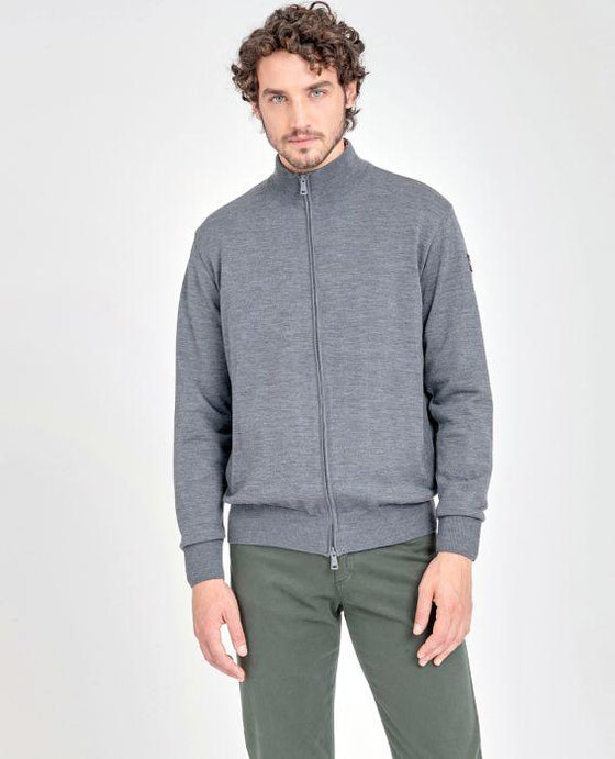 Paul & Shark - Cardigan de laine mérinos - LE CAPITAINE D'A BORD