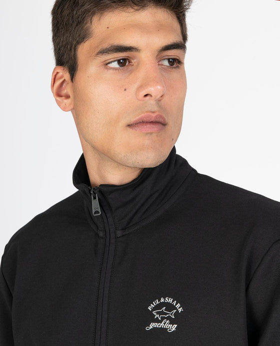 Paul & Shark - Cardigan jogging de coton stretch - LE CAPITAINE D'A BORD