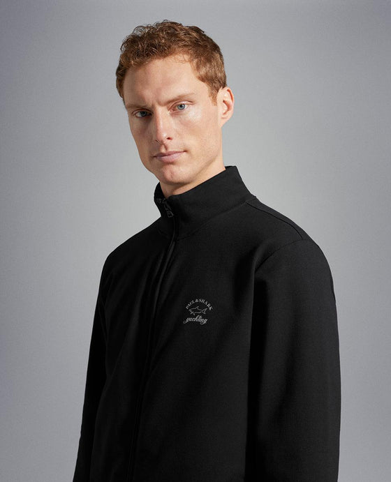 Paul & Shark - Cardigan jogging de coton stretch - LE CAPITAINE D'A BORD