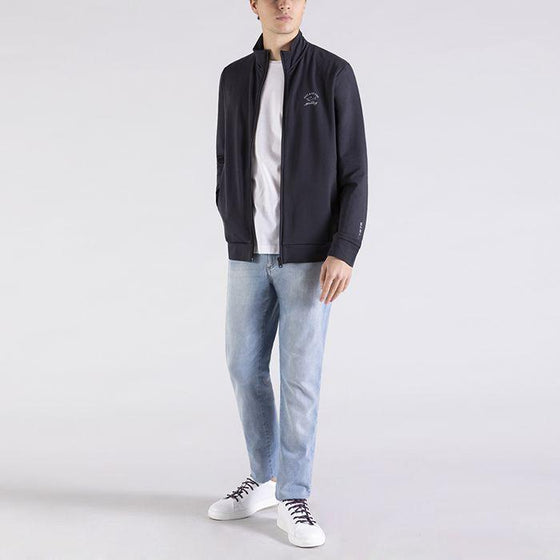 Paul & Shark - Cardigan jogging de coton stretch - LE CAPITAINE D'A BORD