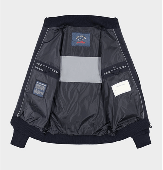 Paul & Shark - Cardigan zip de laine doublé - LE CAPITAINE D'A BORD