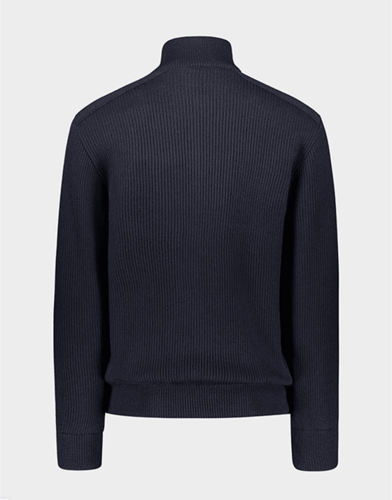 Paul & Shark - Cardigan zip de laine doublé - LE CAPITAINE D'A BORD