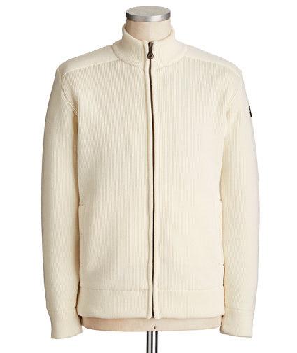 Paul & Shark - Cardigan zip de laine doublé - LE CAPITAINE D'A BORD