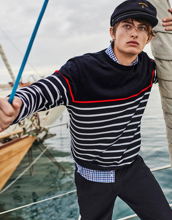 Paul & Shark - Casquette de laine "Capitaine" - LE CAPITAINE D'A BORD