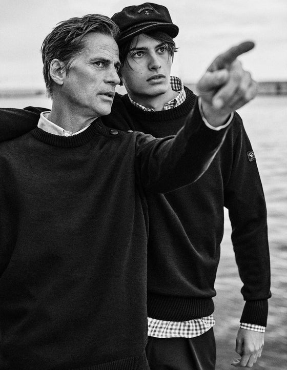 Paul & Shark - Casquette de laine "Capitaine" - LE CAPITAINE D'A BORD