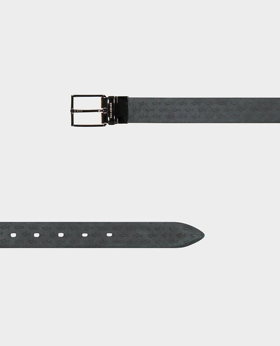 Paul & Shark - Ceinture de cuir reversible petits requins - LE CAPITAINE D'A BORD