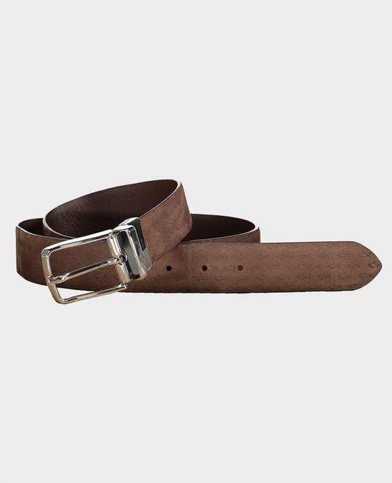 Paul & Shark - Ceinture de cuir reversible petits requins - LE CAPITAINE D'A BORD