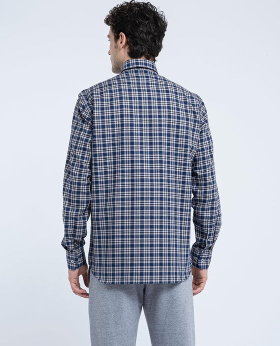 Paul & Shark - Chemise de flanelle à carreaux - LE CAPITAINE D'A BORD