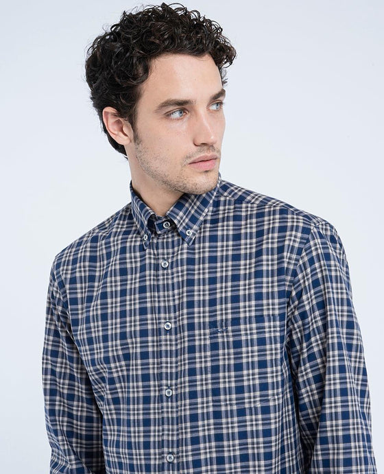 Paul & Shark - Chemise de flanelle à carreaux - LE CAPITAINE D'A BORD