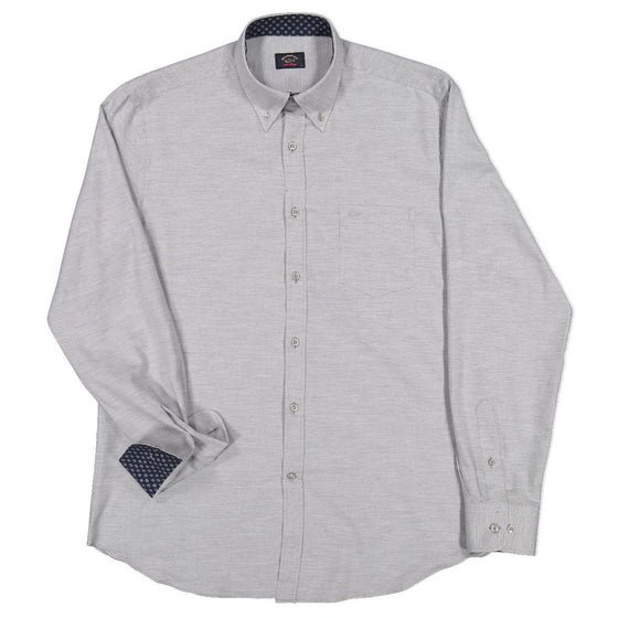Paul & Shark - Chemise de flanelle unie - LE CAPITAINE D'A BORD