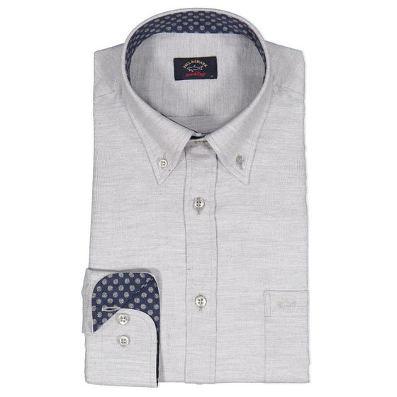 Paul & Shark - Chemise de flanelle unie - LE CAPITAINE D'A BORD