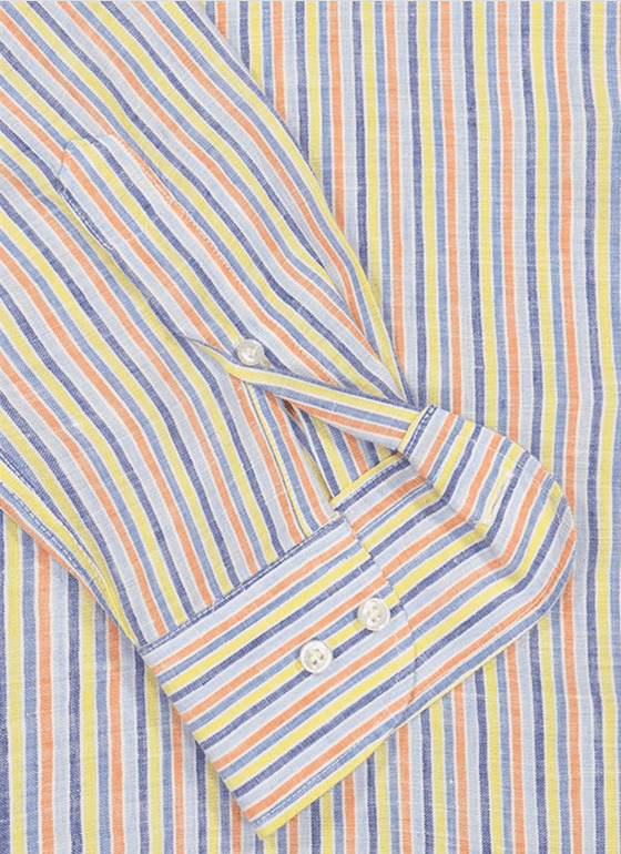 Paul & Shark - Chemise de lin à rayures - LE CAPITAINE D'A BORD