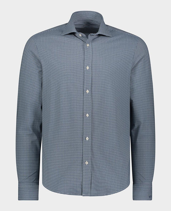 Paul & Shark - Chemise manches longues pied-de-poule Performance - J Fit - LE CAPITAINE D'A BORD