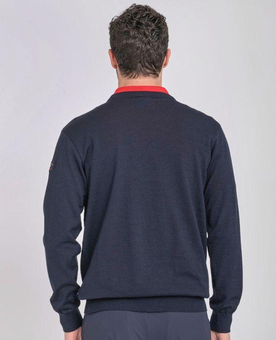 Paul & Shark - Col rond de laine mérinos Cool Touch - LE CAPITAINE D'A BORD