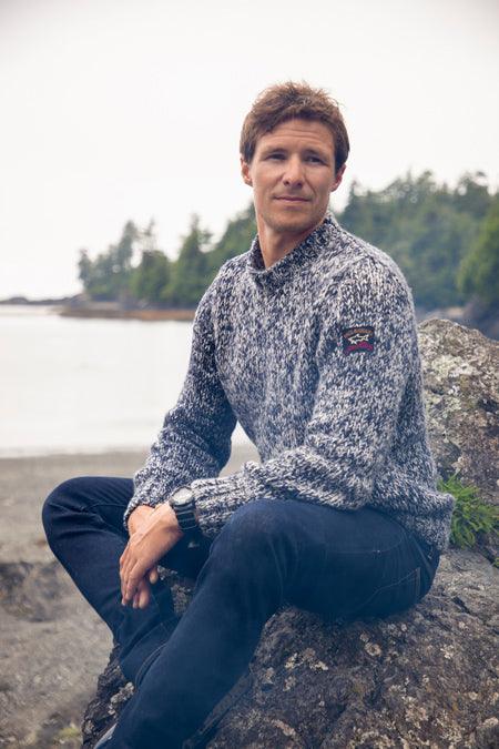 Paul & Shark - Col rond grosse maille Fisherman - LE CAPITAINE D'A BORD