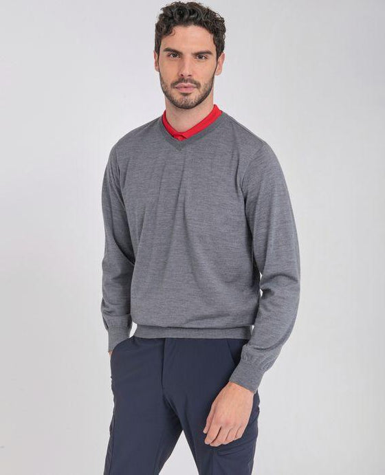 Paul & Shark - Col V Summer Wool - LE CAPITAINE D'A BORD