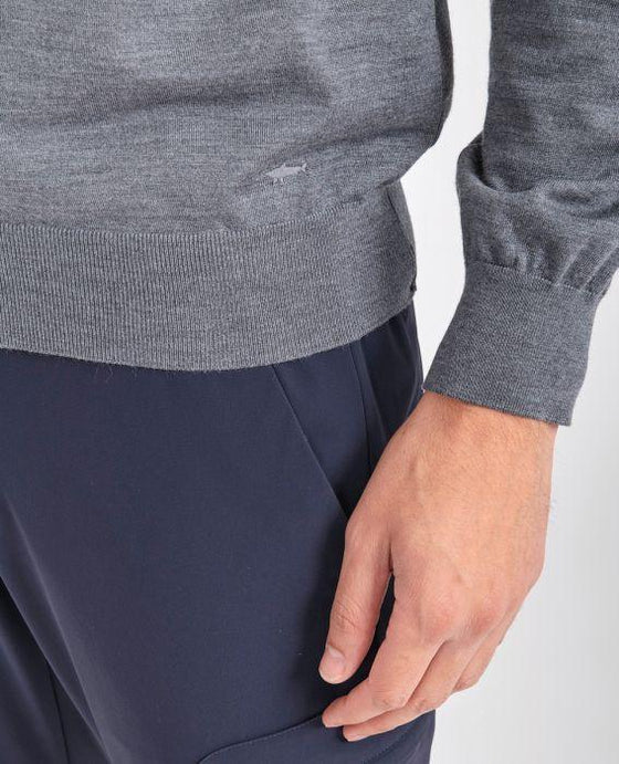 Paul & Shark - Col V Summer Wool - LE CAPITAINE D'A BORD