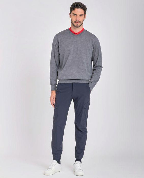 Paul & Shark - Col V Summer Wool - LE CAPITAINE D'A BORD