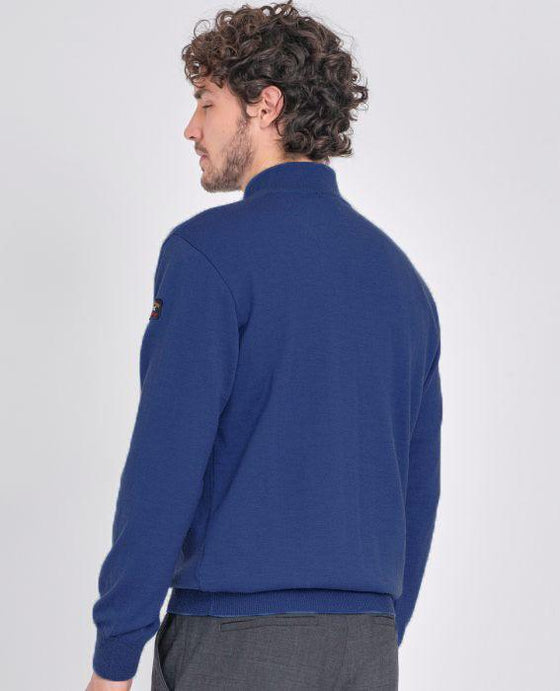 Paul & Shark - Col zip de laine mérinos extra fine - LE CAPITAINE D'A BORD