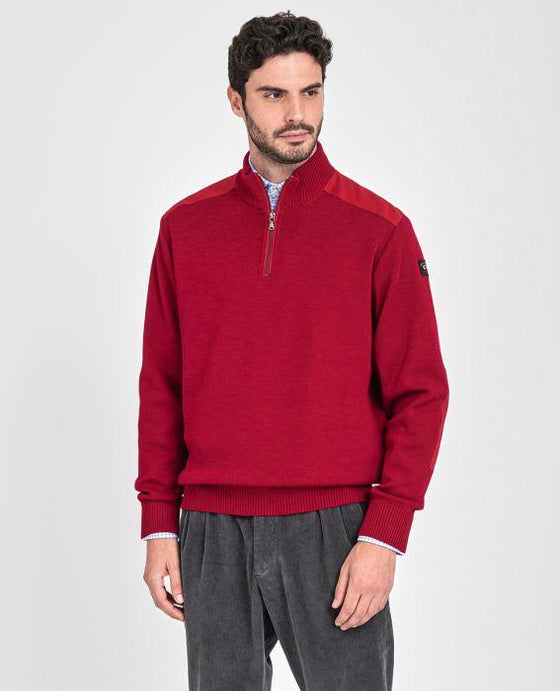 Paul & Shark - Col zip de laine Yachting (plusieurs couleurs disponibles) - LE CAPITAINE D'A BORD