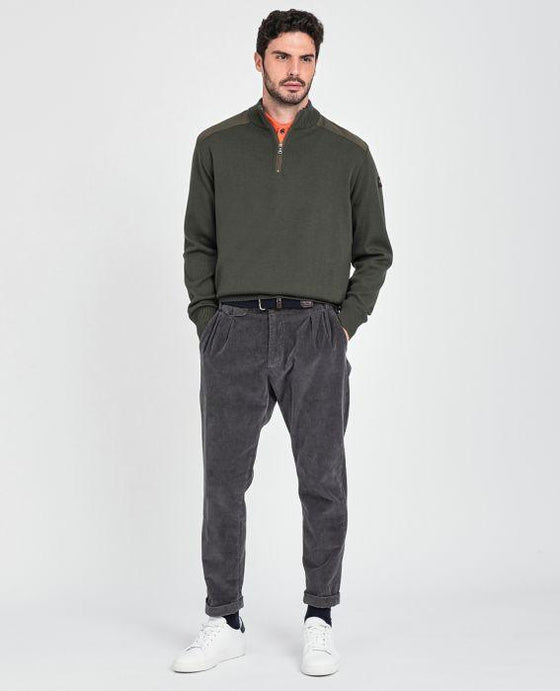 Paul & Shark - Col zip de laine Yachting (plusieurs couleurs disponibles) - LE CAPITAINE D'A BORD