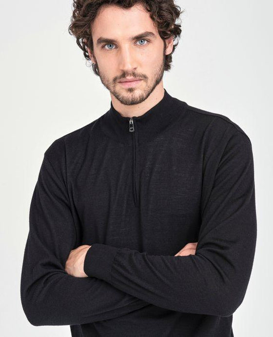 Paul & Shark - Col Zip Summer Wool - LE CAPITAINE D'A BORD