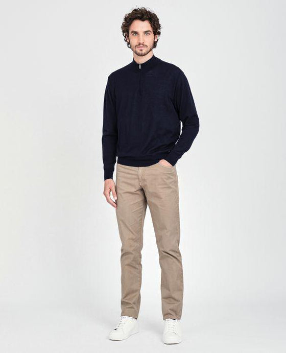 Paul & Shark - Col Zip Summer Wool - LE CAPITAINE D'A BORD