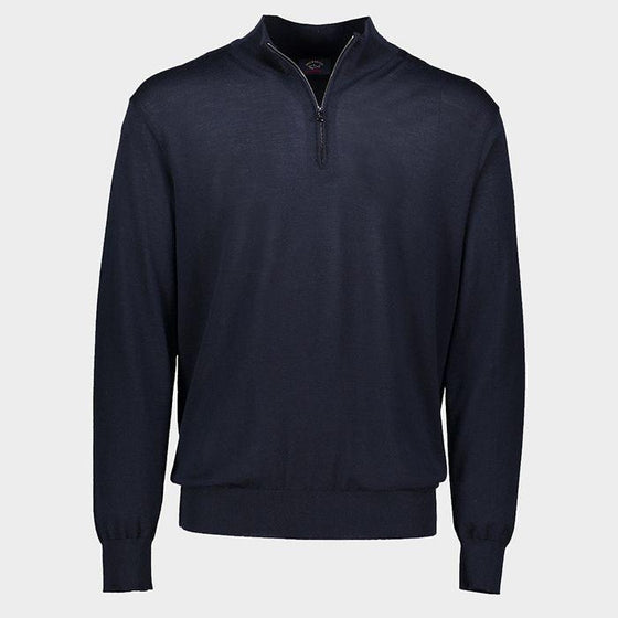 Paul & Shark - Col Zip Summer Wool - LE CAPITAINE D'A BORD