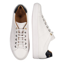  Paul & Shark - Espadrille de cuir - Blanc - LE CAPITAINE D'A BORD