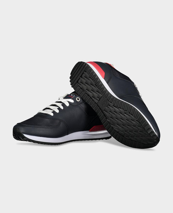 Paul & Shark - Espadrille de cuir et tissu avec requin - LE CAPITAINE D'A BORD