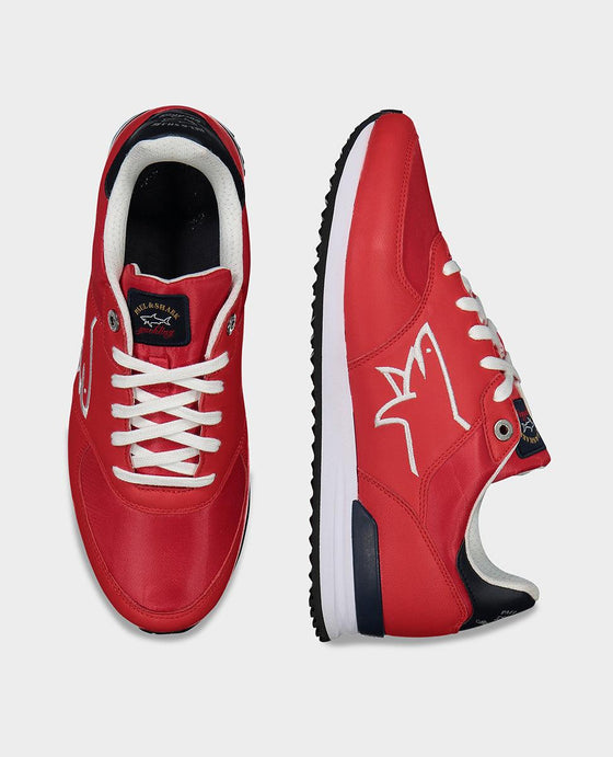 Paul & Shark - Espadrille de cuir et tissu avec requin - LE CAPITAINE D'A BORD