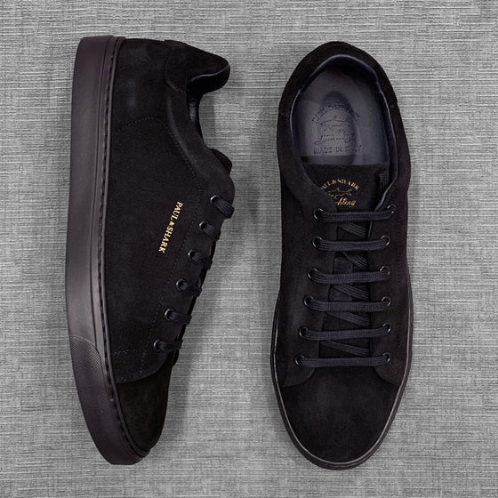 Paul & Shark - Espadrille de suède - Marine - LE CAPITAINE D'A BORD