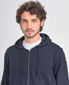 Paul & Shark - Hoody de coton full zip Paul & Shark - LE CAPITAINE D'A BORD