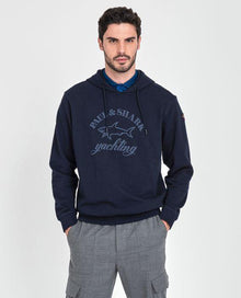  Paul & Shark - Hoody logo Paul & Shark - LE CAPITAINE D'A BORD