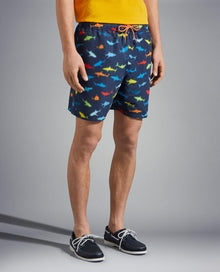  Paul & Shark - Maillot de bain avec imprimé requins - LE CAPITAINE D'A BORD