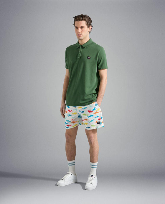 Paul & Shark - Maillot de bain avec imprimé requins - LE CAPITAINE D'A BORD