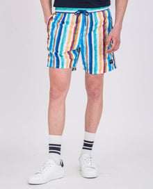  Paul & Shark - Maillot de bain rayée peinture - LE CAPITAINE D'A BORD