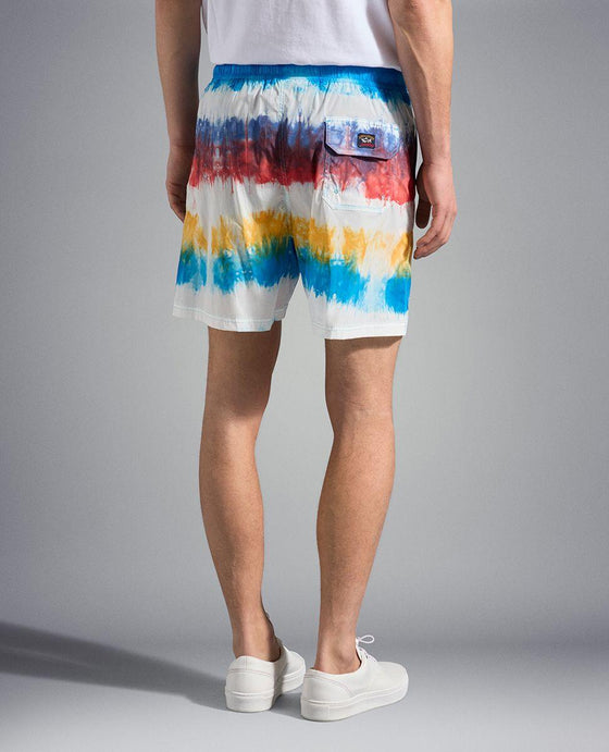 Paul & Shark - Maillot de bain tissu Econyl® teint - LE CAPITAINE D'A BORD