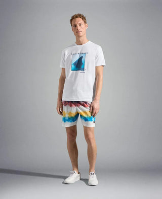 Paul & Shark - Maillot de bain tissu Econyl® teint - LE CAPITAINE D'A BORD