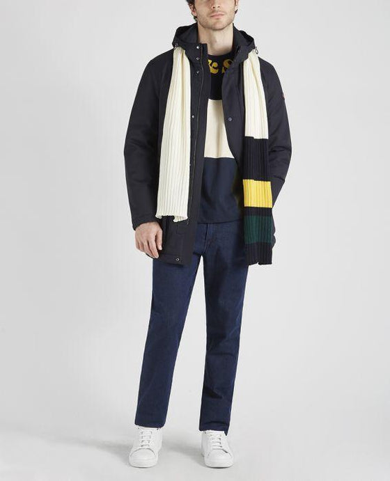 Paul & Shark - Manteau de twill doublé Typhoon - LE CAPITAINE D'A BORD