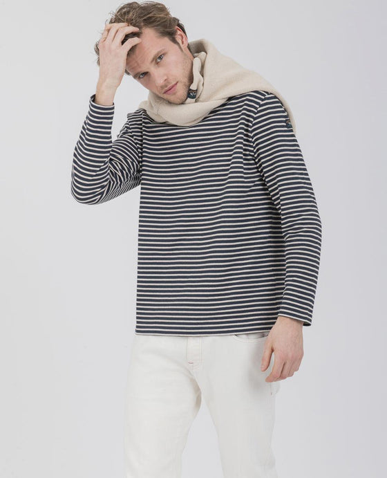 Paul & Shark - Marinière de coton recyclé Re-Cotton - LE CAPITAINE D'A BORD