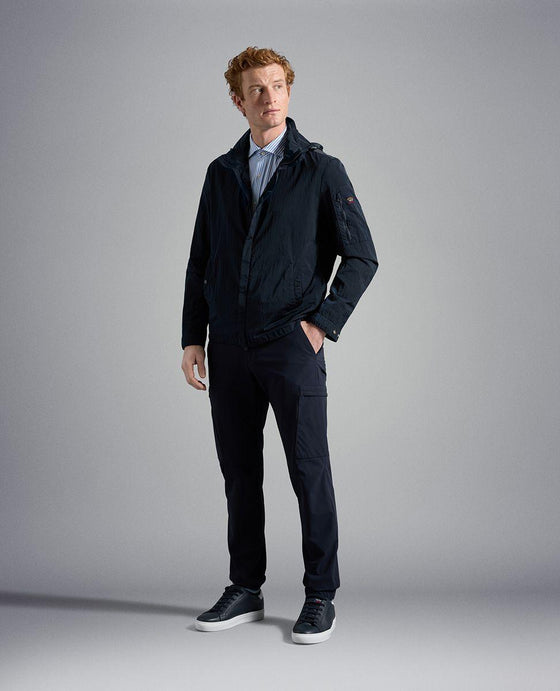 Paul & Shark - Pantalon cargo de nylon extensible Econyl® - LE CAPITAINE D'A BORD