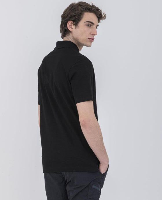 Paul & Shark - Polo manches courtes coton piqué avec poche zip - LE CAPITAINE D'A BORD